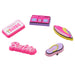 Crocs 10015775 Barbie Retro 5 Pack, Jibbitz