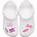 Crocs 10015775 Barbie Retro 5 Pack, Jibbitz