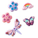 Crocs 10017919 Magical Garden Bug 5 Pack, Jibbitz