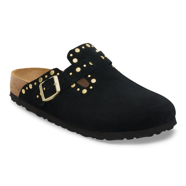Birkenstock 1030491 Boston Rivet Suede Leather