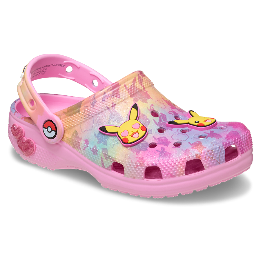 Crocs 211229 Pikachu Pink Clog Kids