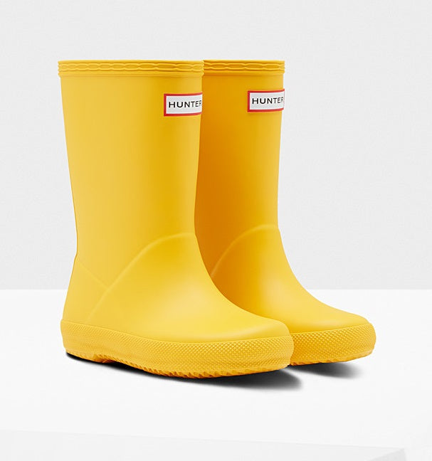 Hunter Boots, Kids First, Yellow