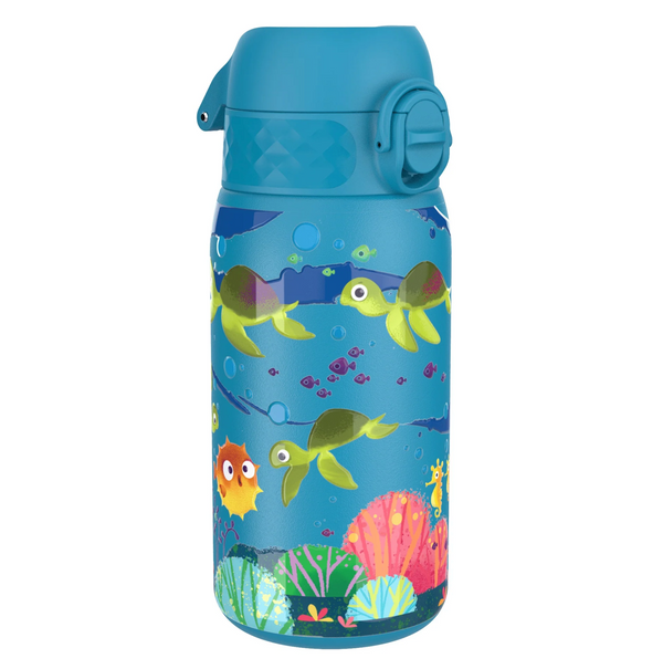 ION 8, Pod Stainless Steel Water Bottle 400ml Sea Turtles