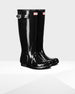 Hunter Boots, WFT1000RGL Wm Org Tall Gls